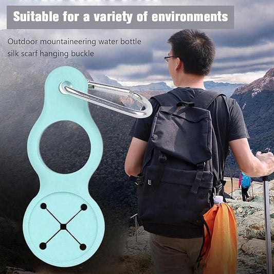 Towel Hook Clip-Ring Multifunction Water Bottle Holder