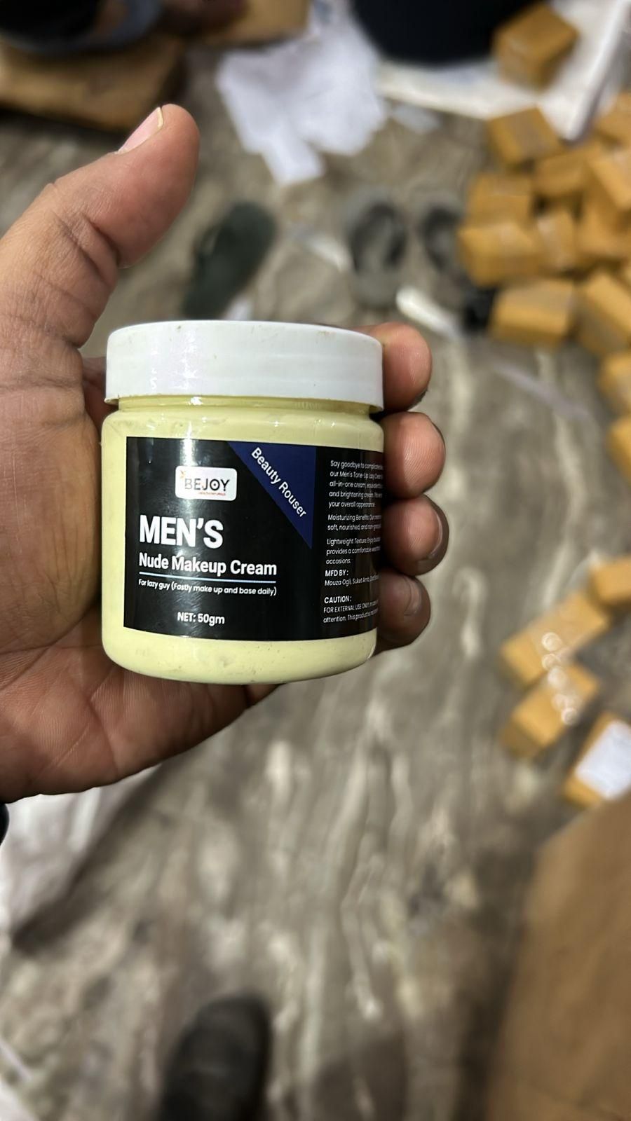 BEJOY Men's Nude Makeup Cream 50gm