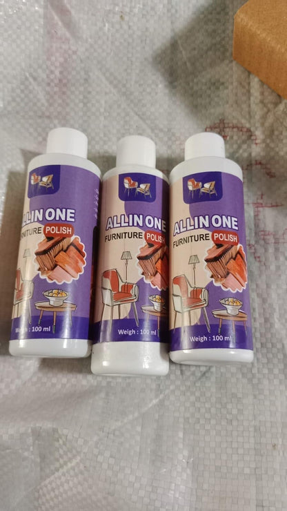 Polish Wood Furniture Shiner & Cleaner 100ML (Pack of 3)