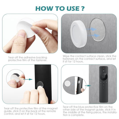 Magnetic Remote Wall Mount Holder (Pack of 5)