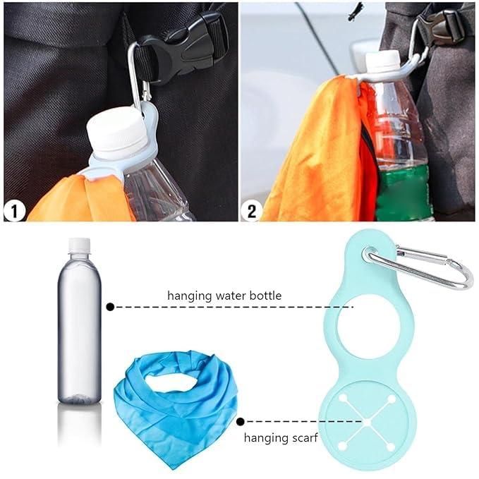 Towel Hook Clip-Ring Multifunction Water Bottle Holder