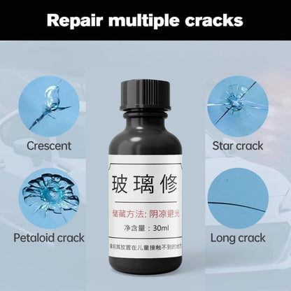 Glass & Windshield Crack Repair Formula 30ml(Pack Of 2 )