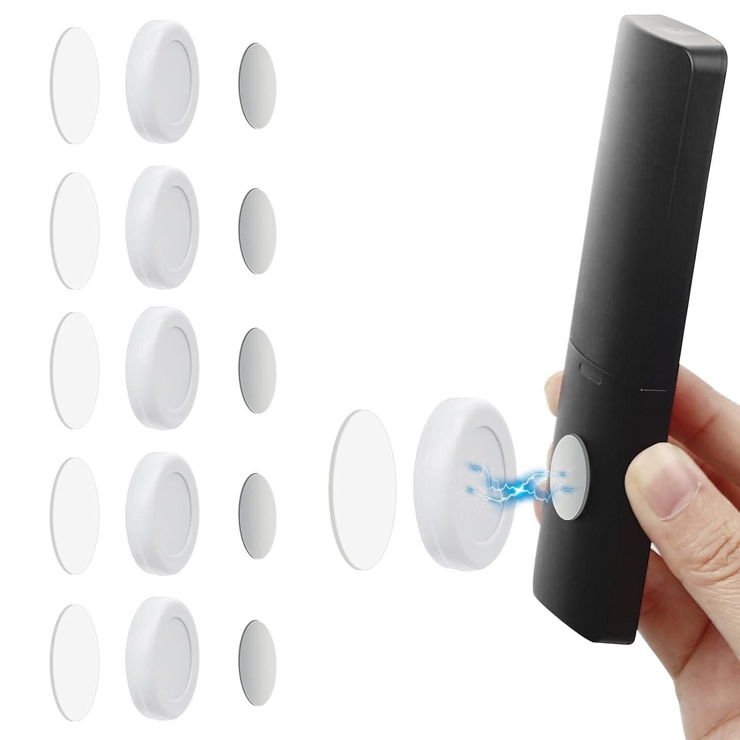 Magnetic Remote Wall Mount Holder (Pack of 5)